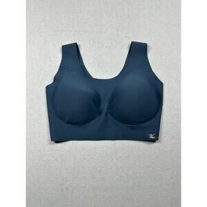 Victoria’s Secret Seamless Wireless Bra L-XXL Blue Comfort Stretch